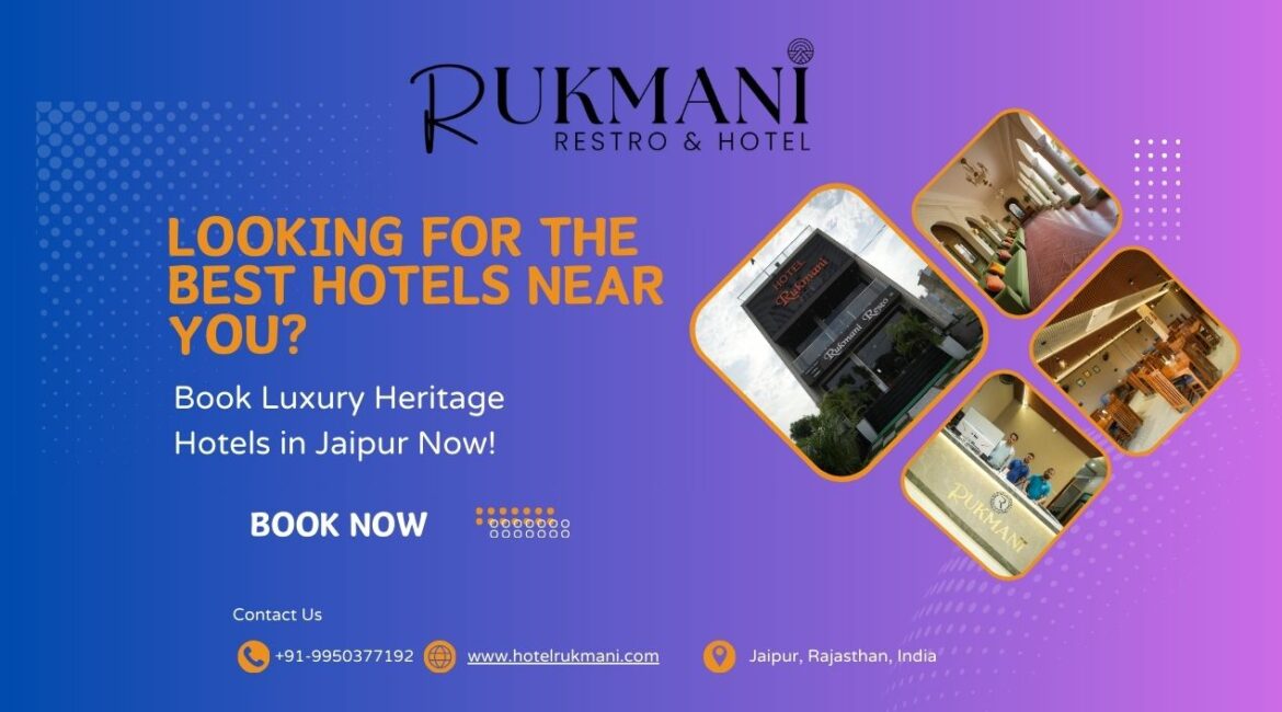 Looking for the Best Hotels Near You? Book Luxury Heritage Hotels in Jaipur Now! 🏨✨