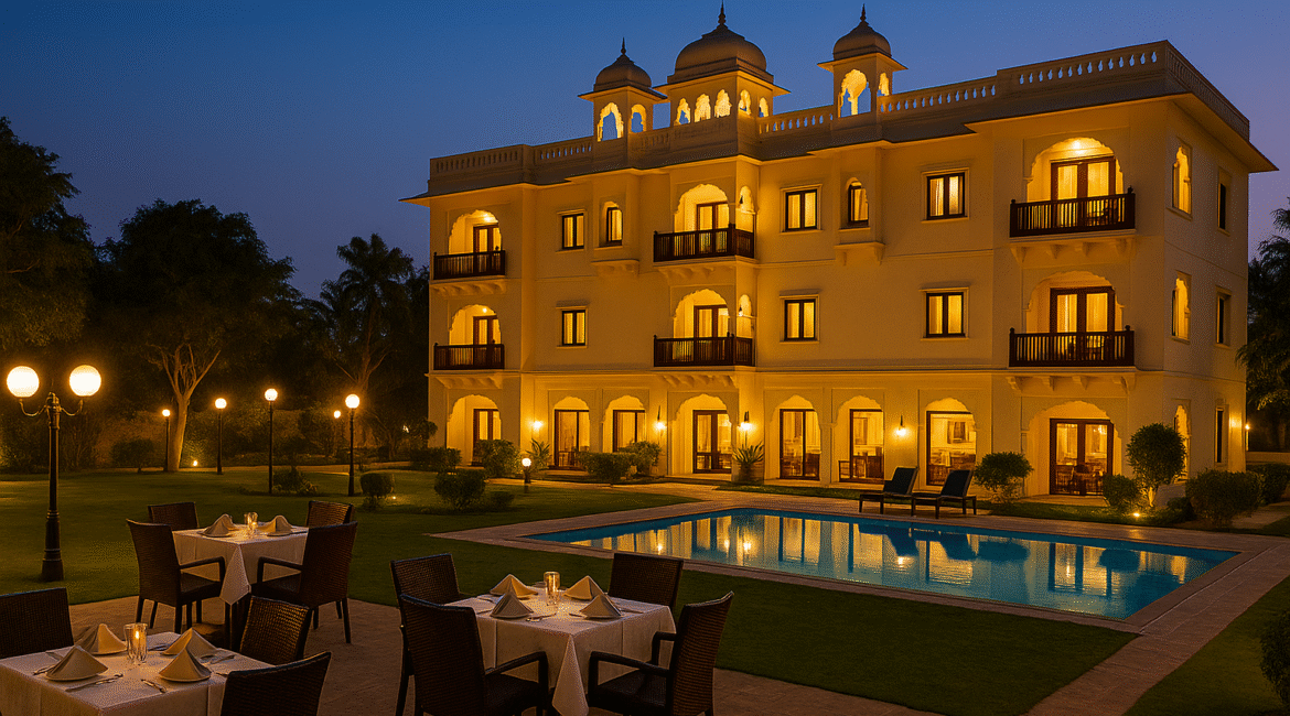 Where Can You Dine and Stay with 24-Hour Service in Achrol Jaipur?