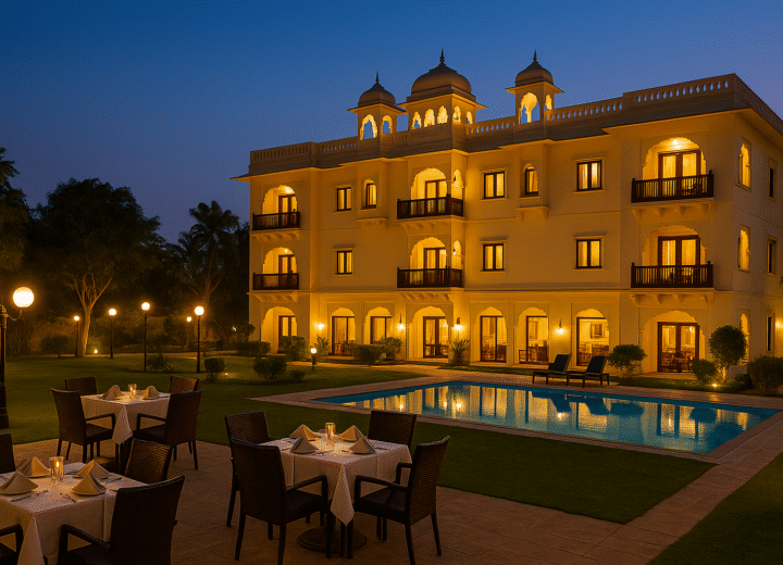 Where Can You Dine and Stay with 24-Hour Service in Achrol Jaipur?