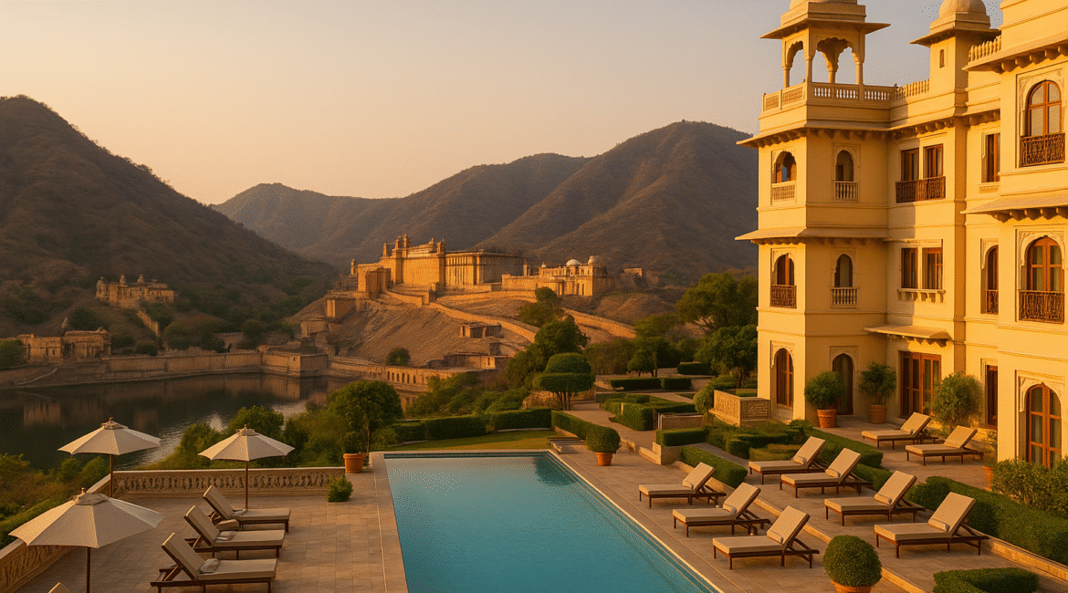 Stay in Style: Best Hotels Near Amer Fort with Aravalli Range Views